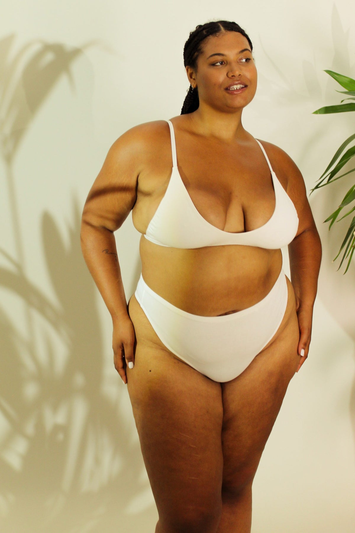Shanta Bikini Bra & Brief Set - Neem Leaf Blend
