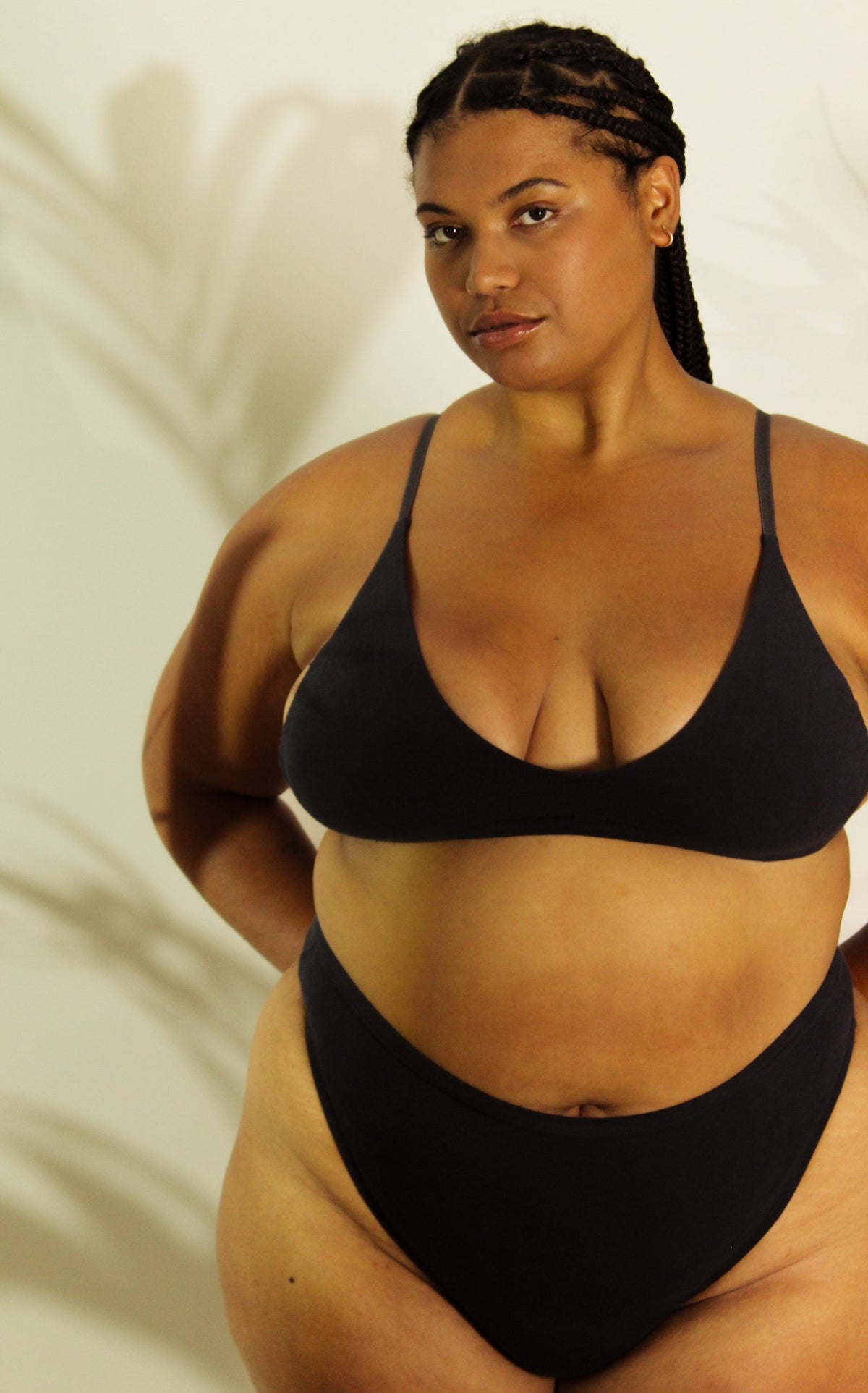 Shanta Bikini Bra & Brief Set - Vetiver Blend