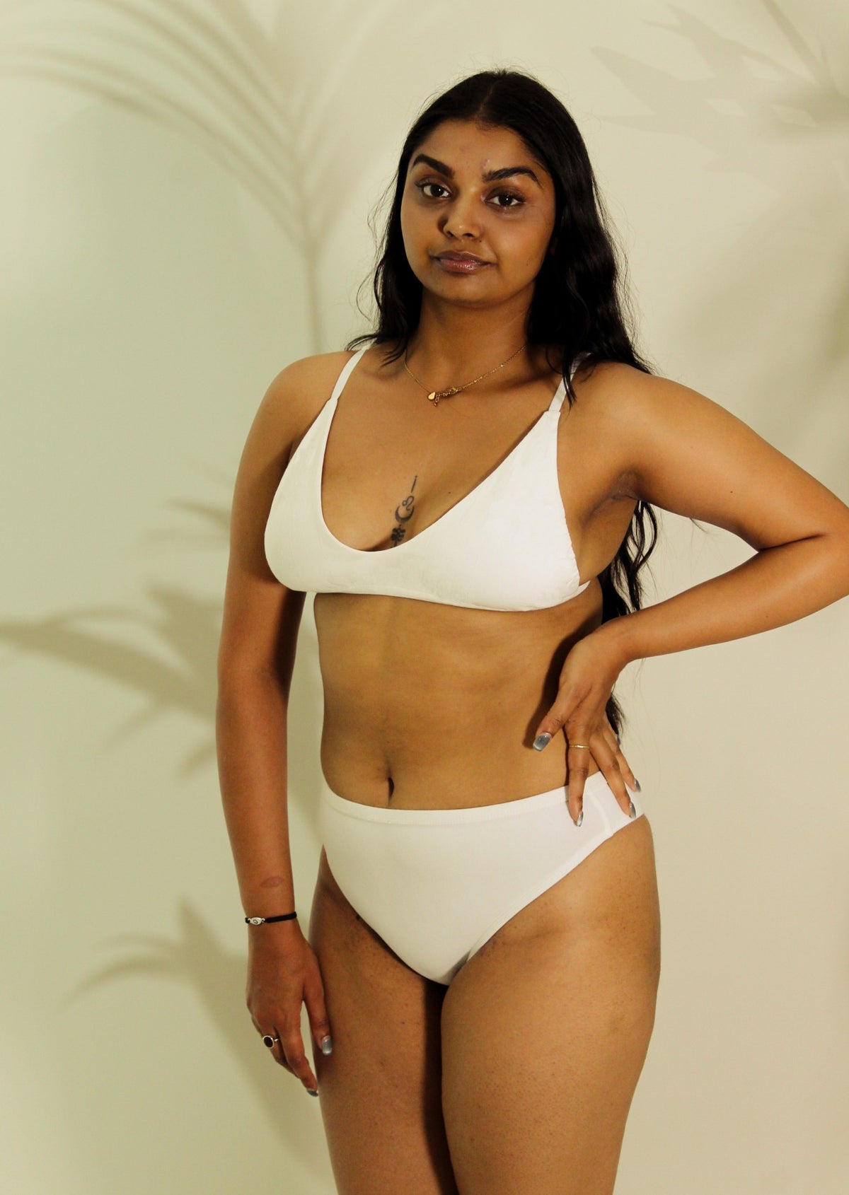 Shanta Bikini Bra & Brief Set - Neem Leaf Blend