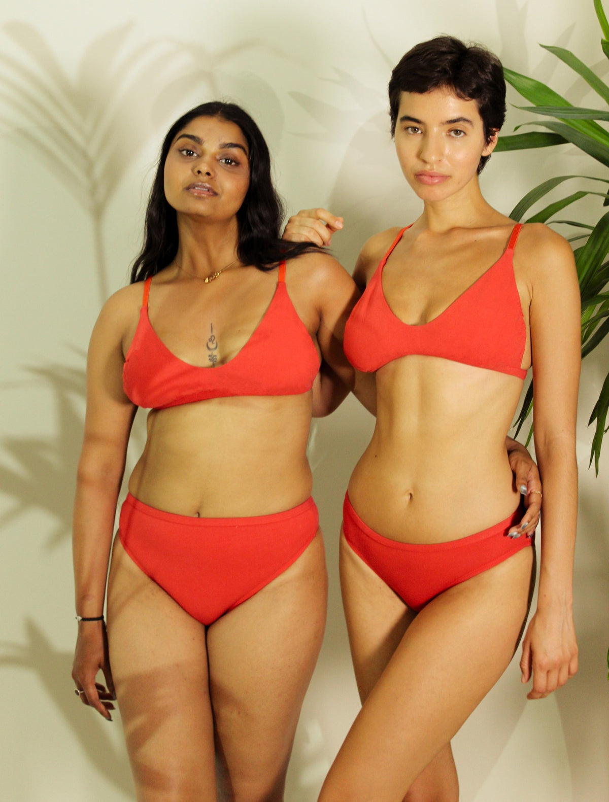 Shanta Bikini Bra & Brief Set - Sappan Bark Blend