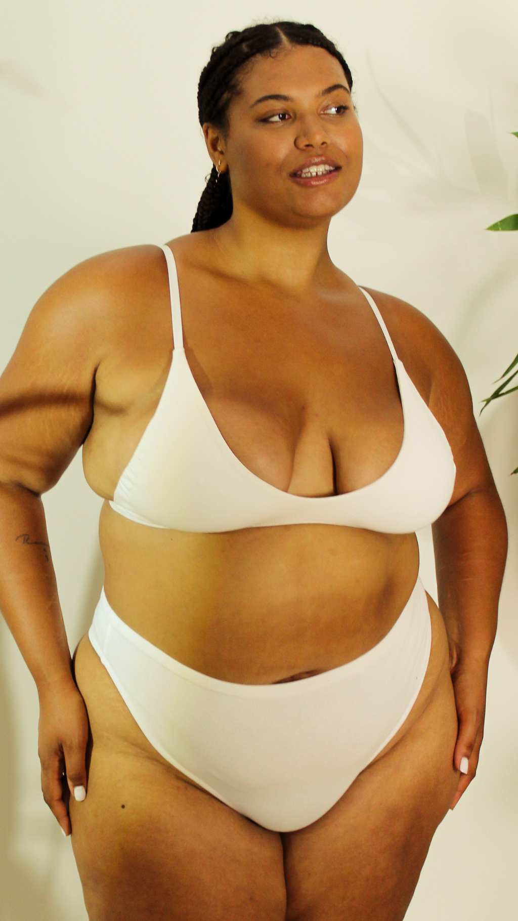 Shanta Bikini Bra & Brief Set - Neem Leaf Blend