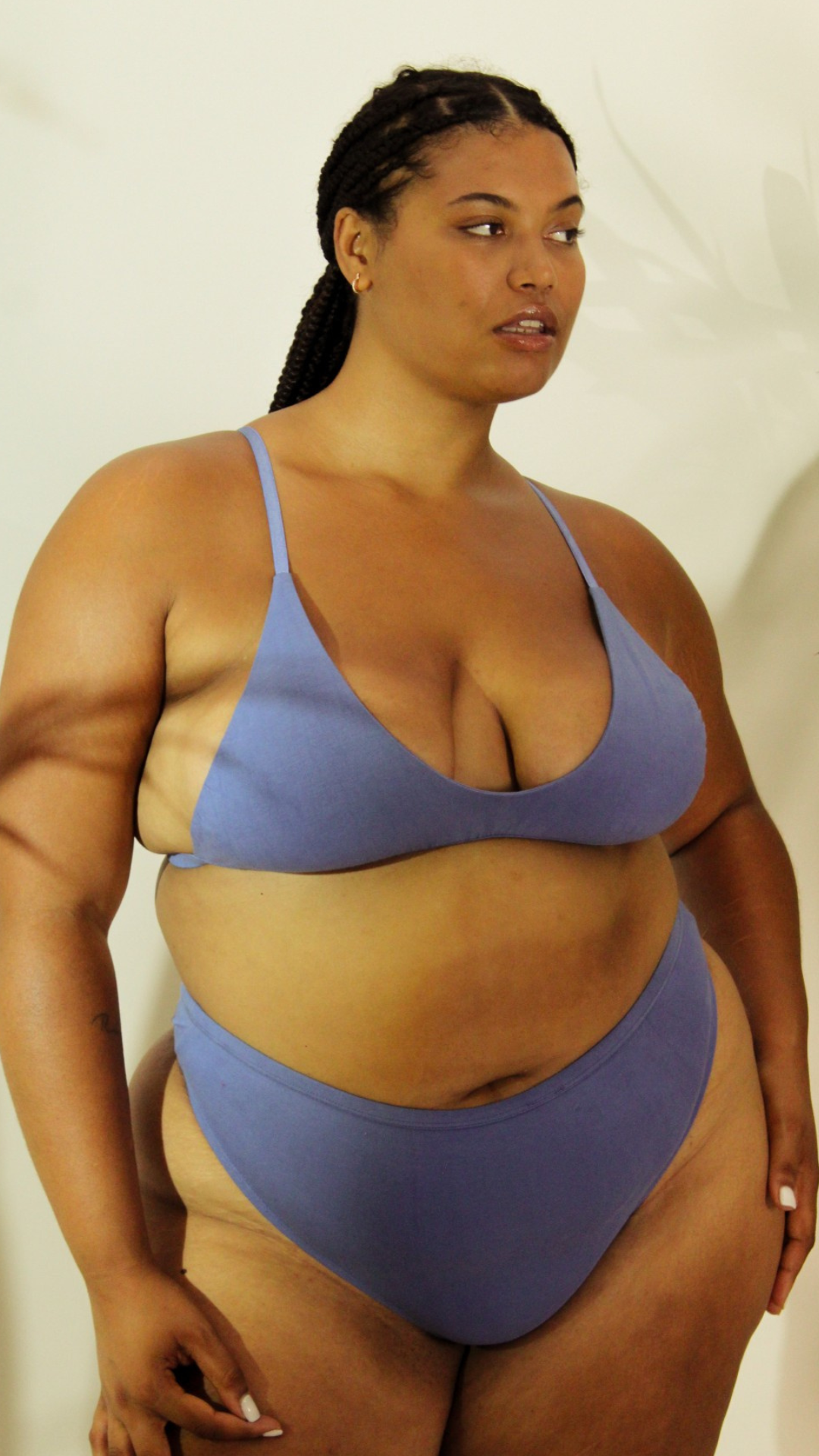 Shanta Bikini Bra- Indigo Flower Blend