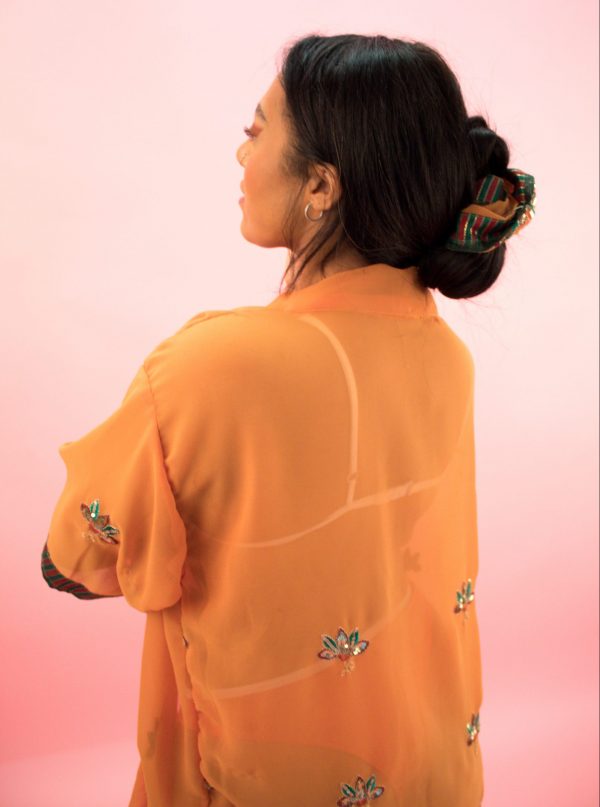 blush kimono