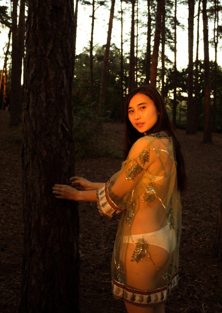 Julia in Forest Pixie Kimono