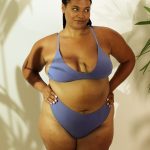 Shanta Bikini Bra & Brief Set – Indigo Flower Blend